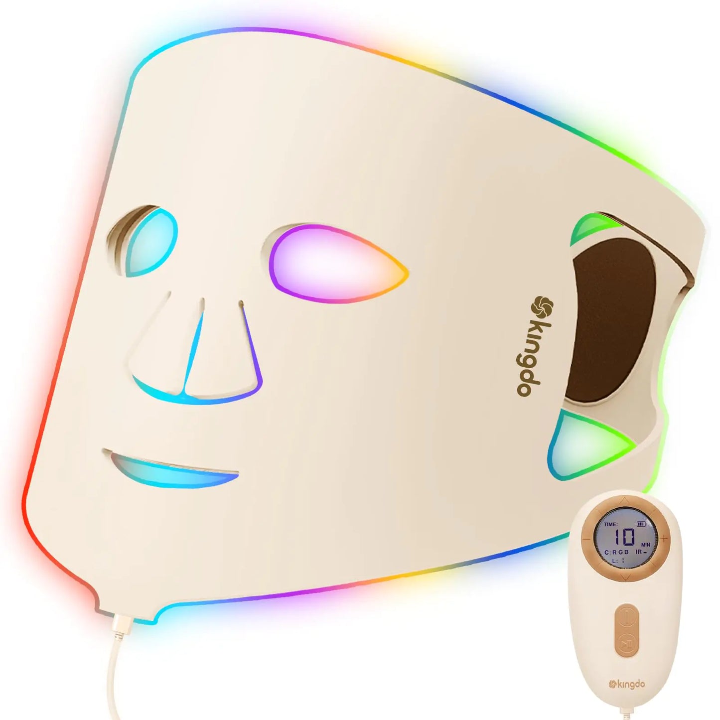 Radiant7 LED Face Therapy Mask with Multi-Color Modes